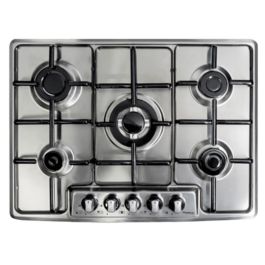 Plaque de Cuisson BIOLUX M-7550X 5 Feux - Inox