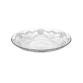 PLAT VERRE OVAL 24X14