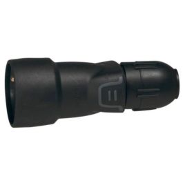 Prolongateur LEGRAND caoutchouc 2P+T - Noir