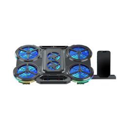 Refroidisseur Gamer WHITE SHARK Ice Storm 17.3" - Noir