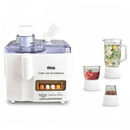 Robot Multifonction DSP 4en1 KJ3053 400W 1.2L - Blanc
