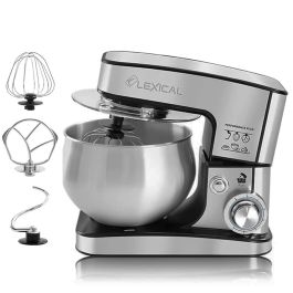 Robot Pétrin LEXICAL LMB-1825 5 Litres 1000W - Inox