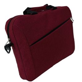 Sacoche femme pour ordinateur portable jusqu'à 15,6 coloris rouge