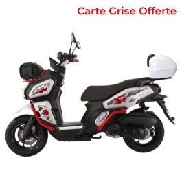 Scooter à essence TUNIZNEN Mostro 125cc - Blanc