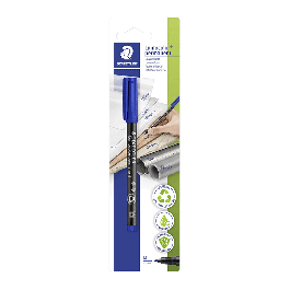 Stylo STAEDTLER Lumocolor Permanent Universel M Bleu