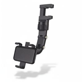 Support Téléphone Pour Rétroviseur de Voiture - Noir