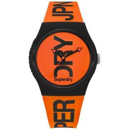 Montre Homme SUPERDRY Urban SYG-189OB - Orange & Noir