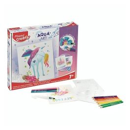 Tableaux Aquarellables MAPED Licornes - 907048