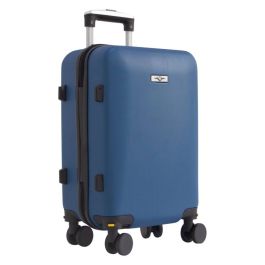 Valise incassable CBA VL252 avec roue démontable 55 cm - Bleu nuit