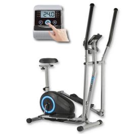 Velo Elliptique LIGHT FITNESS VIGOR 2 EN 1 Noir Silver