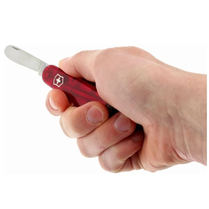 Couteau Suisse VICTORINOX Sak My First - Rouge Transparent