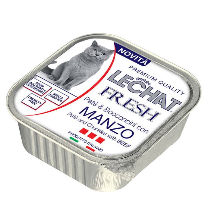 Pâté LeChat Fresh beef 100 gr