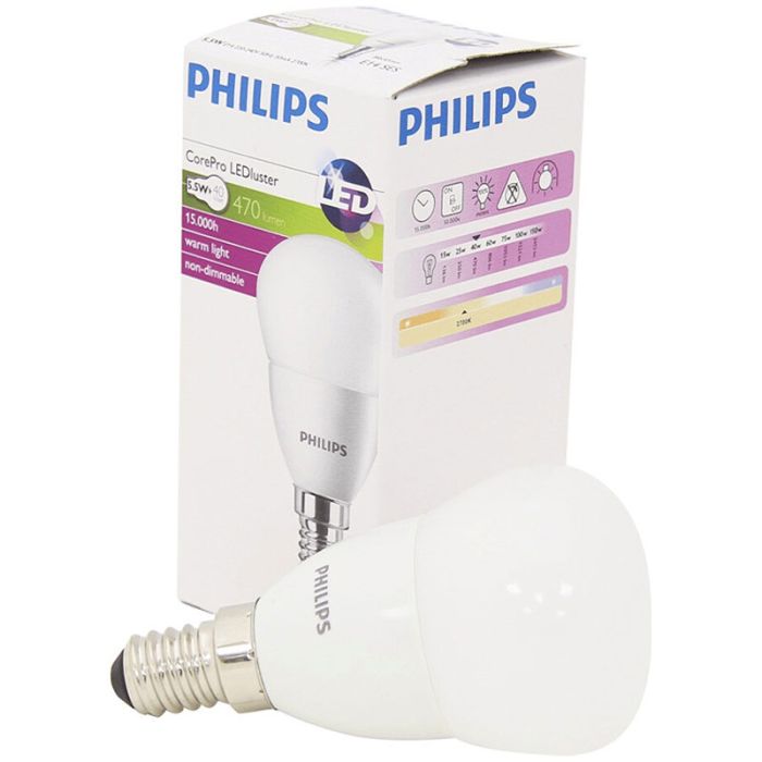 Ampoule PHILIPS CorePro LedLuster 40 E14