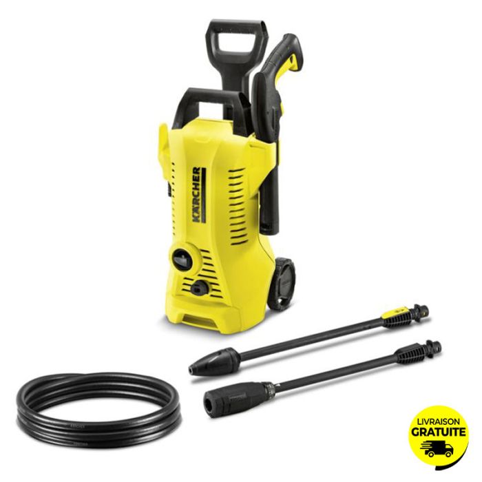 Nettoyeur Haute Pression KÄRCHER K2 Power Control 1400W - Noir & Jaune