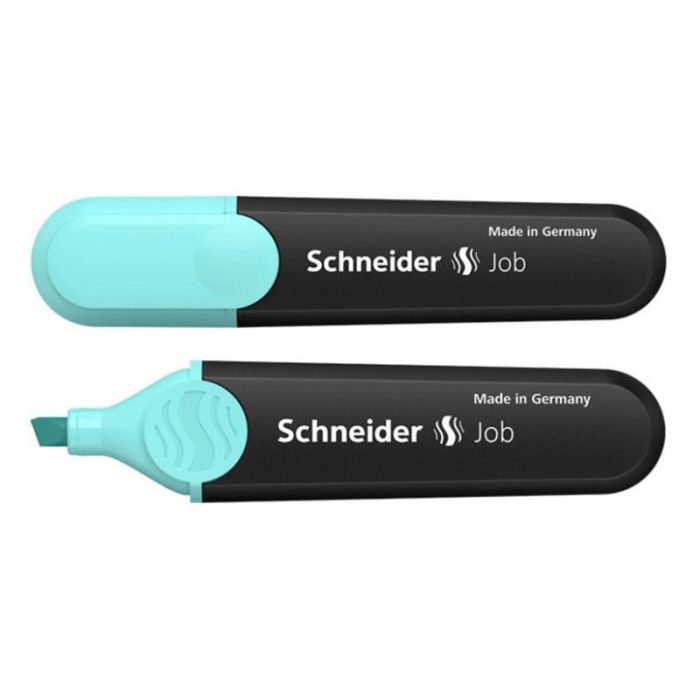 Surligneur fluo SCHNEIDER Job Pastel - Turquoise