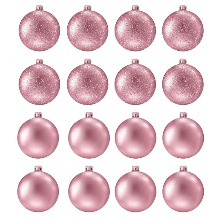 12 Boules De Noël En Velours - Motif Cygne - Couleur Bordeaux/vert - Tailles 5 à 12 Cm - Déco Sapin élégante - 11