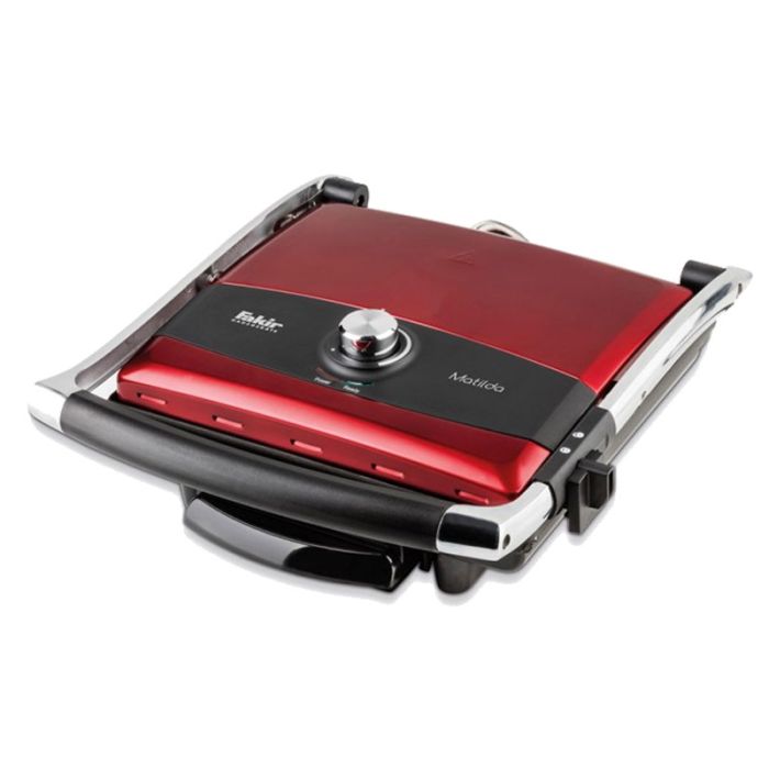 Grille Viande FAKIR 2en1 MATILDA-ROUGE 2000W - Rouge