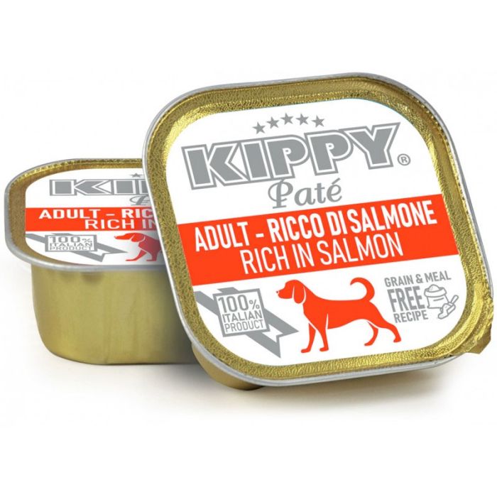 Pâté KIPPY Saumon Pour Chien 150Gr 