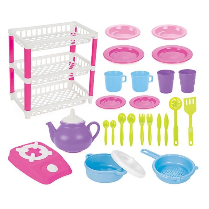 Ensemble de jeu PILSAN Cuisine avec sèche-linge 003337