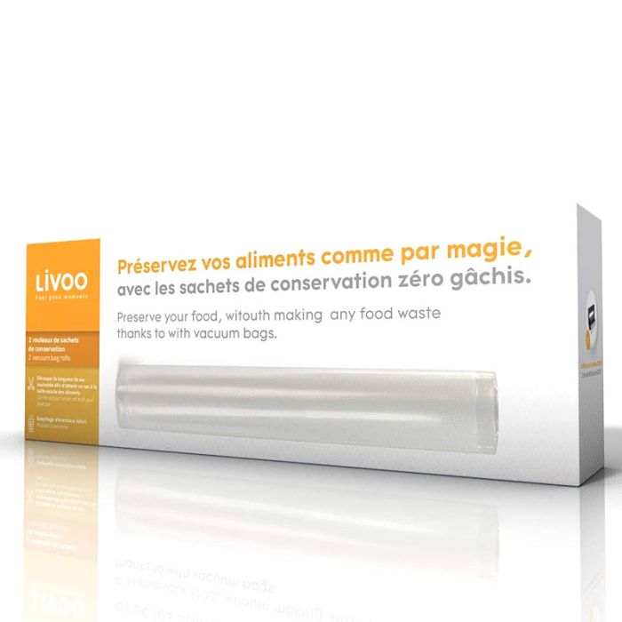 2 Rouleaux De Conservation LIVOO Pour Machine Sous-Vide DOM357 