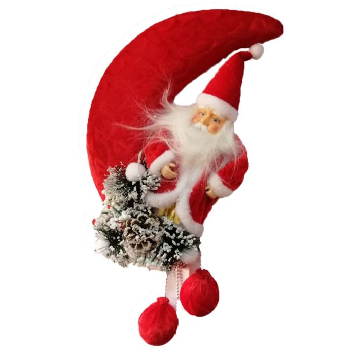Décoration Noël Croissant 2063D