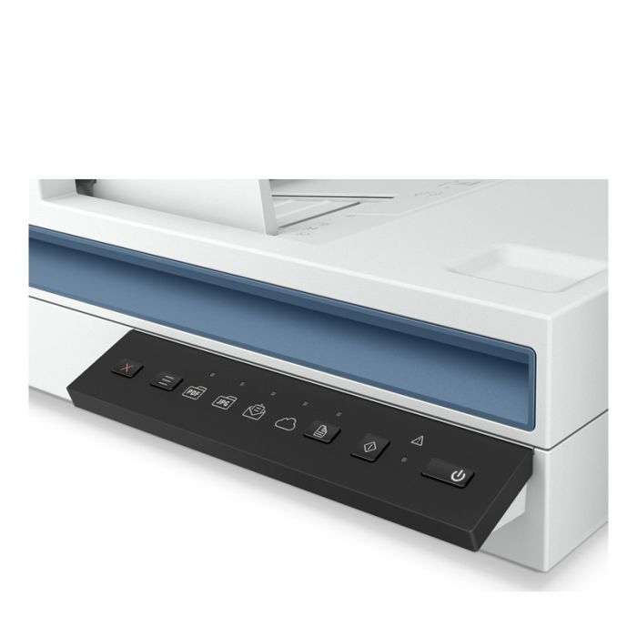 Scanner à plat HP ScanJet Pro 2600 f1 - Blanc  (20G05A)