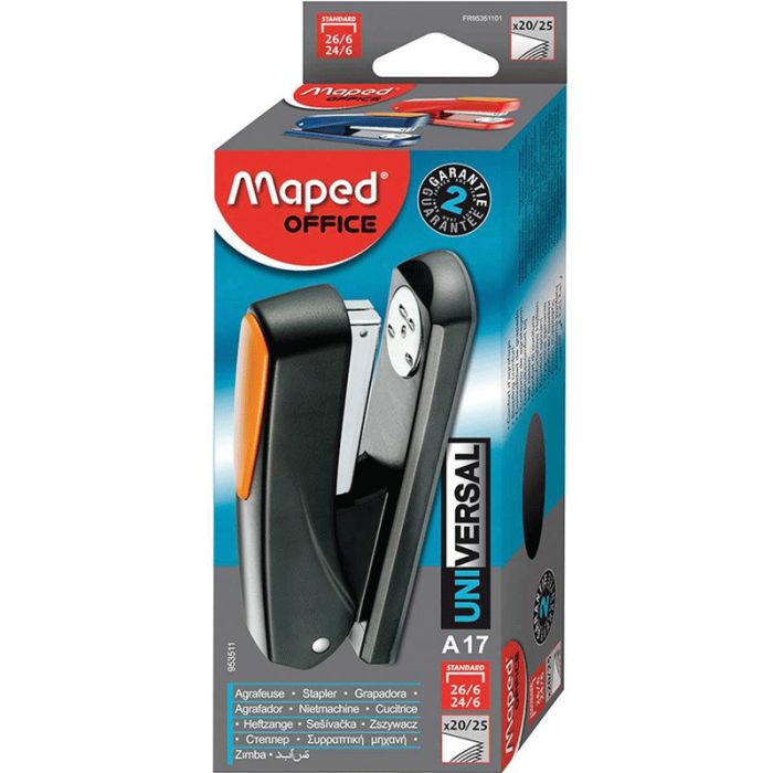 Agrafeuse MAPED Half Strip A17 953511 - Noir