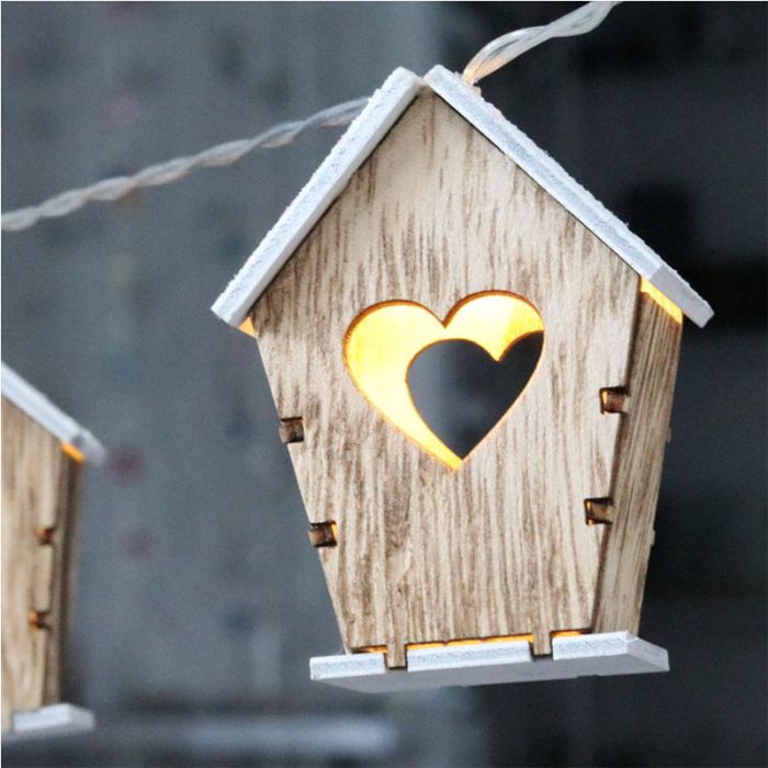 Lampes Décoratives PLATINET En Coton Love Home 