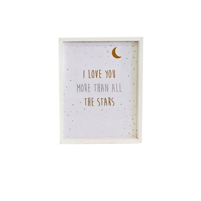 Tableau De Décoration I love you more than all the stars (31050405-3)