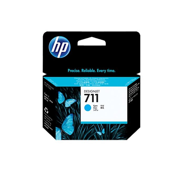 Cartouche Jet d'encre Original HP 711- Cyan (CZ130A)