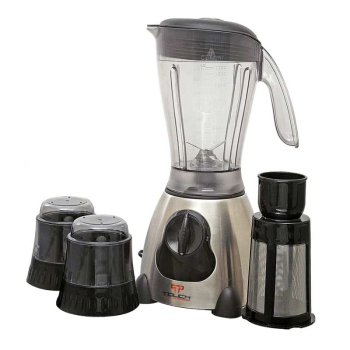 Blender TOUCH Avec Moulin et Hachoir 400W - Inox