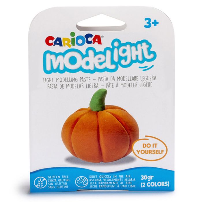 Pâte à modeler CARIOCA MODELIGHT fruits - Assortis