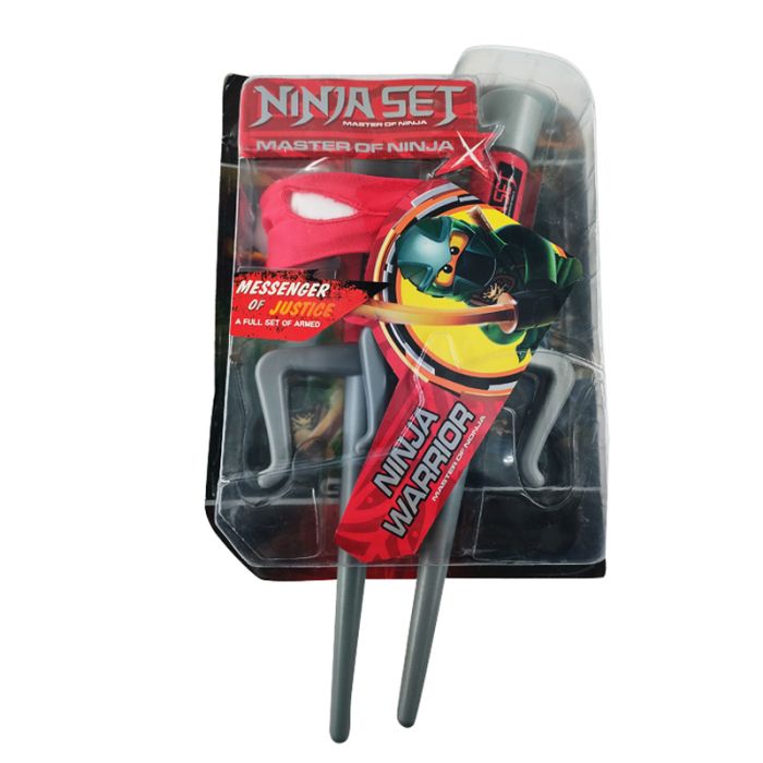 Set Ninja Pour Enfant - Rouge