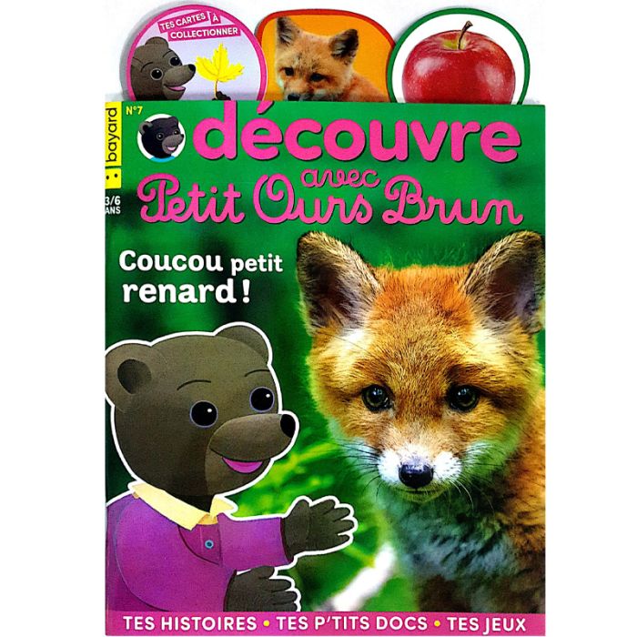 Magazine Découvre avec Petit Ours Brun