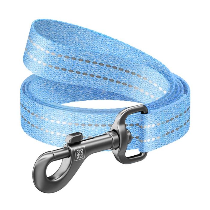 LAISSE COTON CROCI 15mm Pour Chien - Bleu