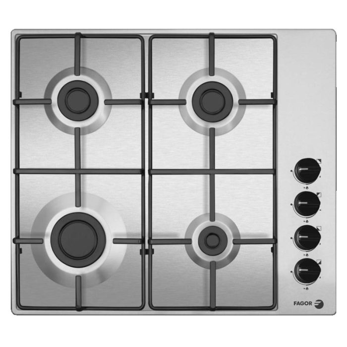 Plaque De Cuisson Encastrable FAGOR HG-500X 4 Feux 60cm - Inox 