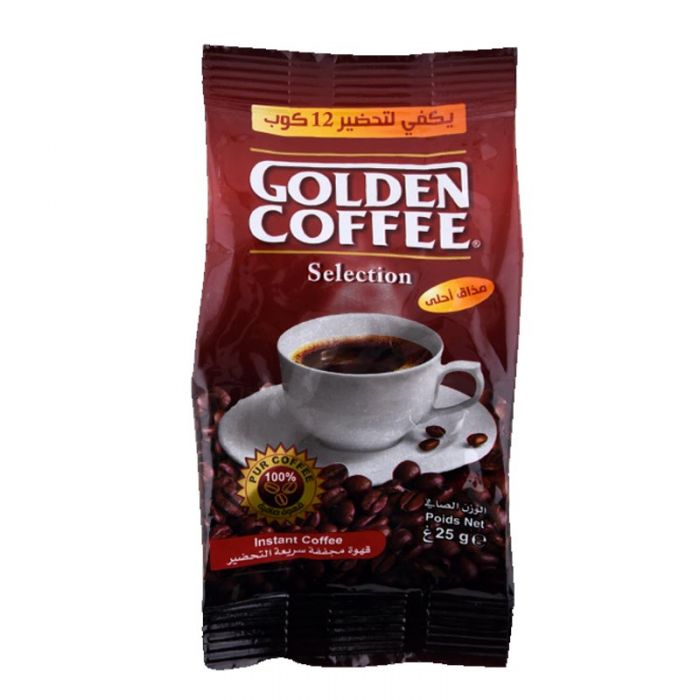 Boite De Café GOLDEN COFFEE Soft 25gr