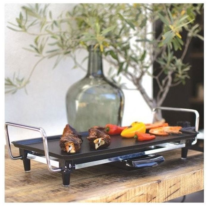 Plancha Grill Électrique LIVOO 2000W - Noir