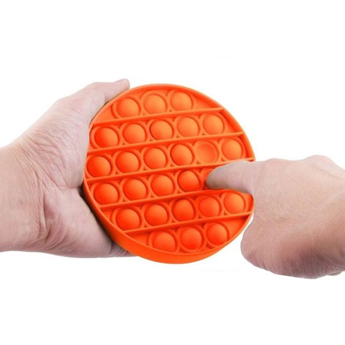 Jouet Anti Stress Pop It Cercle - Orange