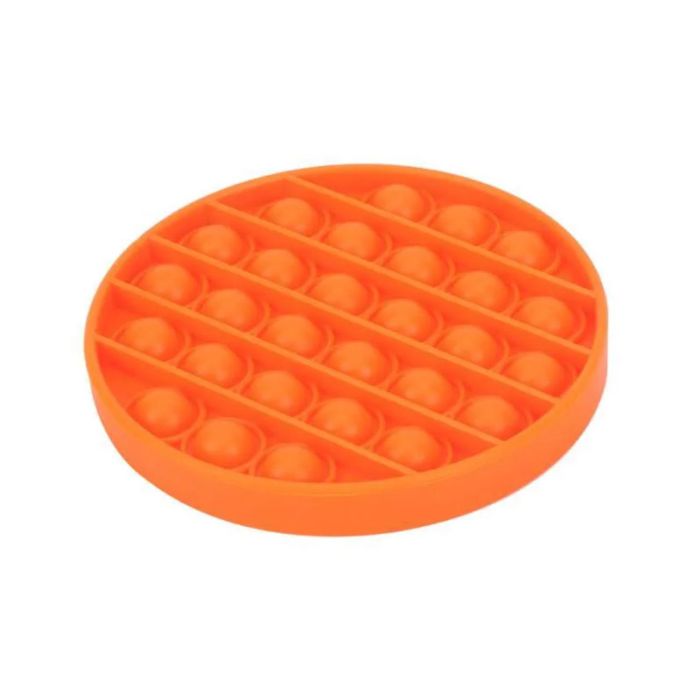 Jouet Anti Stress Pop It Cercle - Orange