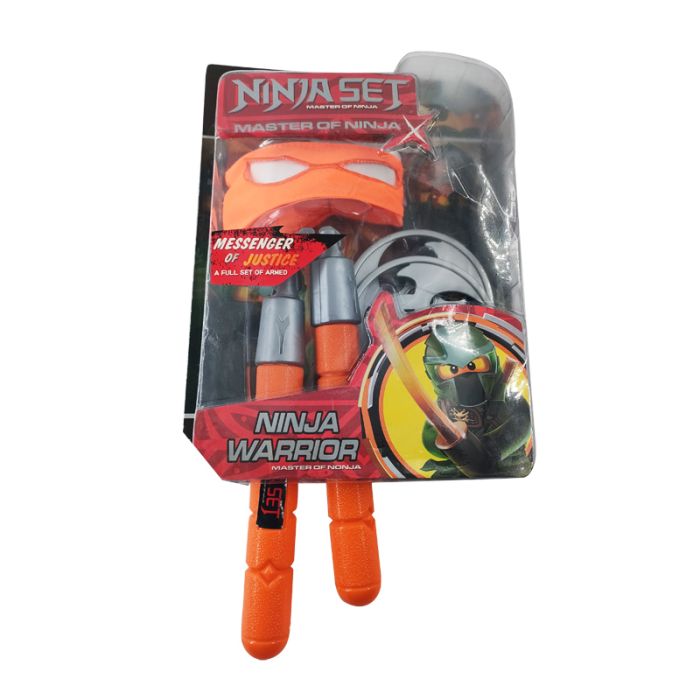 Set Ninja Pour Enfant - Orange