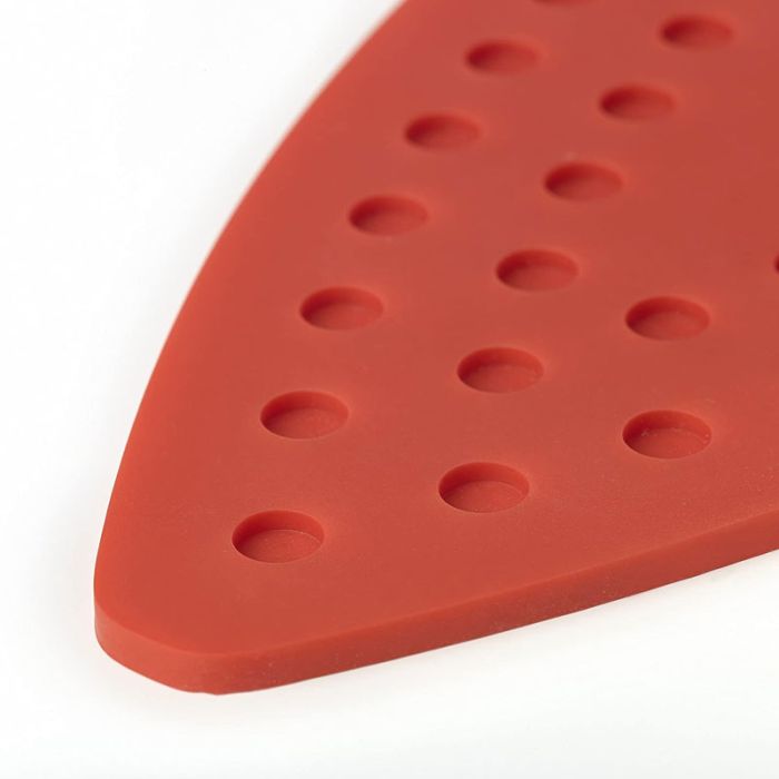 Base De Silicone RAYEN Pour Repassage - Rouge