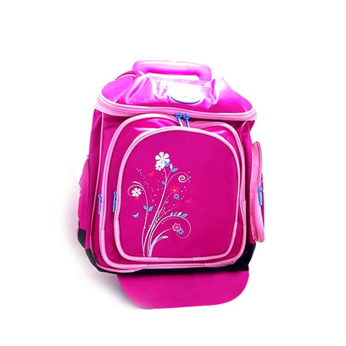 Sac à dos scolaire et Porte gouter isothermique intégré GEMUS - Rose