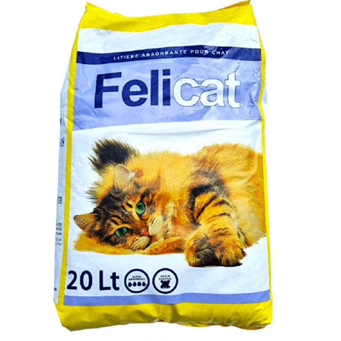 Litiere Absorbante Felicat Pour Chats l