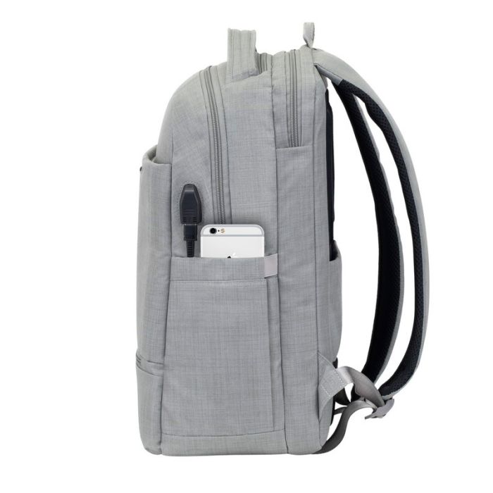 Sac à dos RIVACASE 8363 Pour PC Portable 15.6' - Gris