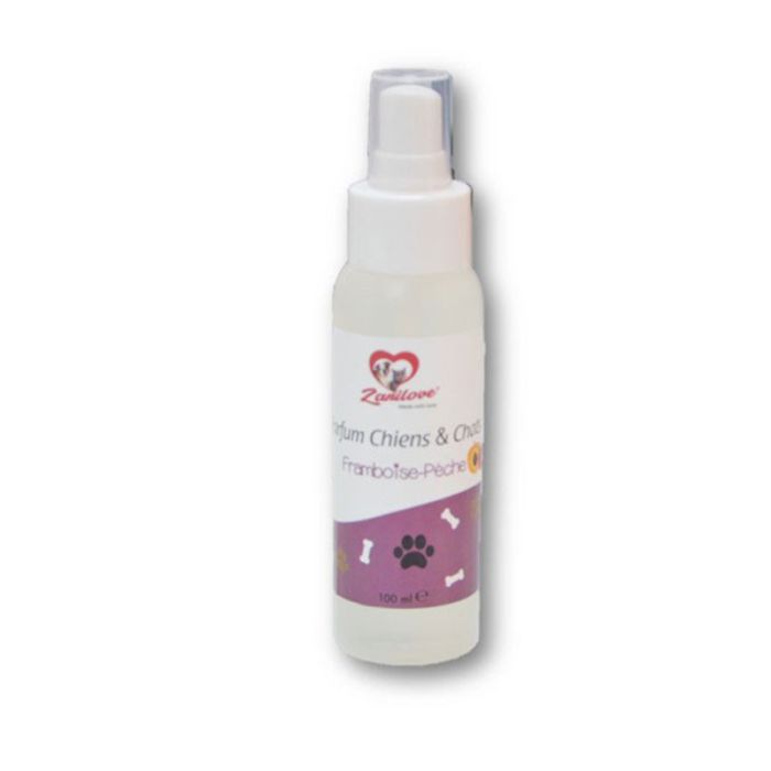 Parfum Framboise Peche Zanilove Pour Chien Chat 100 Ml Mytek