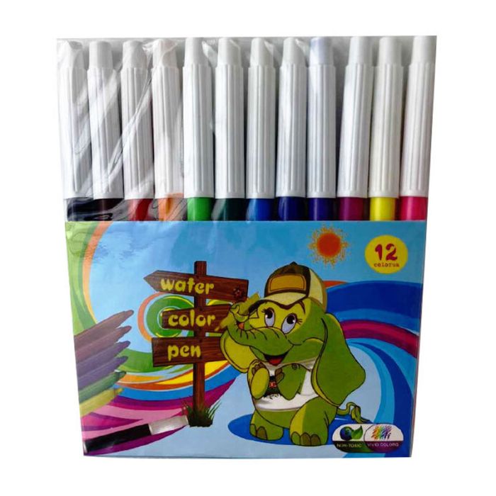 Pack de 12 Feutres De Coloriage - 8001691