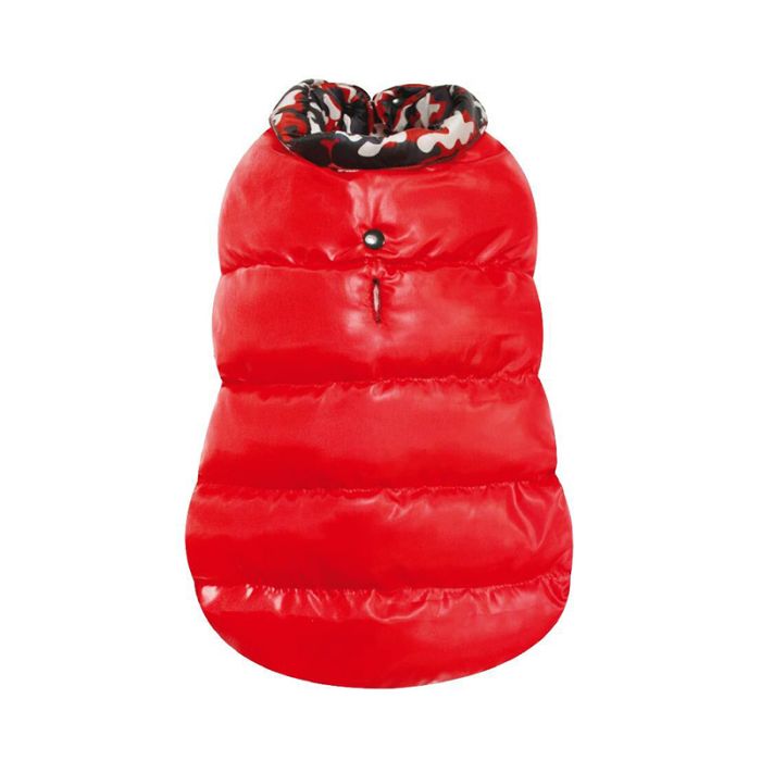 Veste  Matelassée CROCI CAMOU 10 cm - Rouge