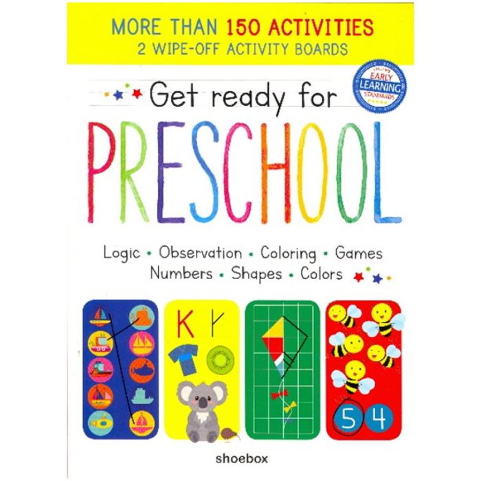  Livre Get ready for PRESCHOOL - En anglais