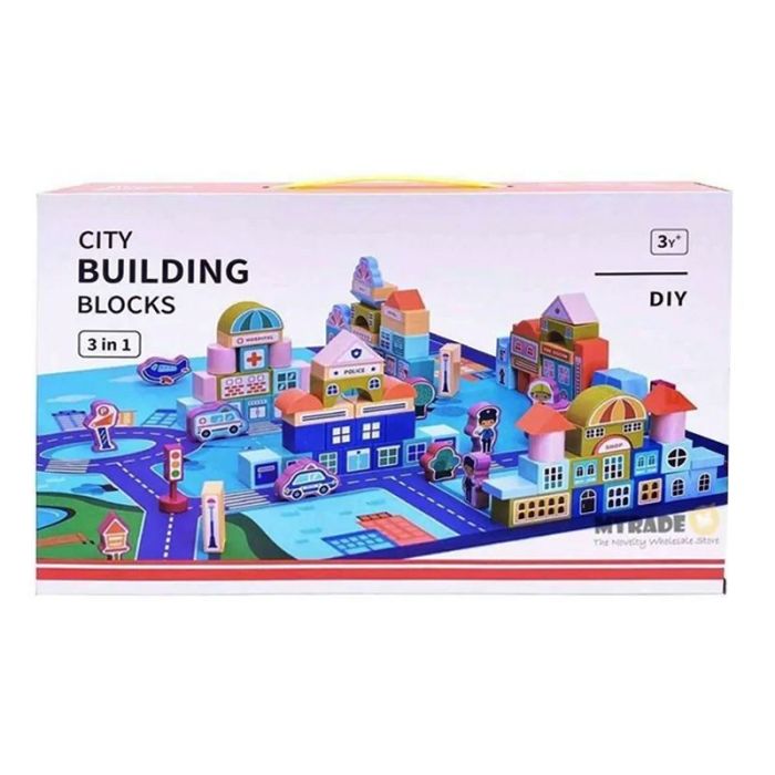 Blocs De Construction City Diy 3EN1 Pour Enfants